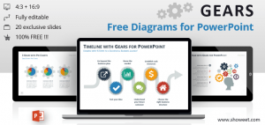 Gears Diagrams for PowerPoint