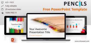 Pencils – PowerPoint Template