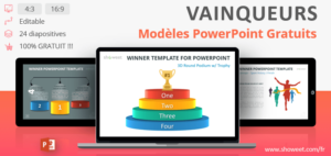 Vainqueurs – Modèles pour PowerPoint
