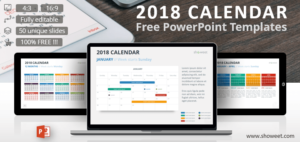 2018 Calendar PowerPoint Templates
