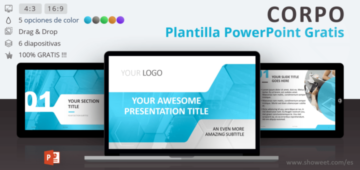 corpo plantilla profesional para powerpoint showeet com plantillas de powerpoint gratis para descargar