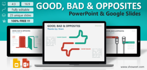 Good, Bad and Opposites for PowerPoint and Google Slides