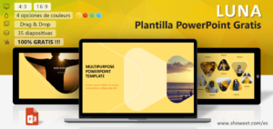 LUNA – Modelo Moderno Versátil para PowerPoint