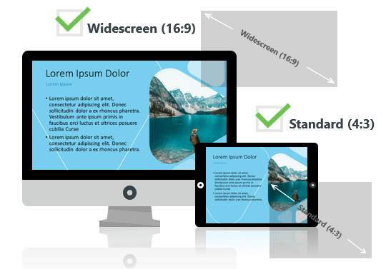 LUNA Multipurpose PowerPoint Template - Optimized for Widescreen and Standard Layouts