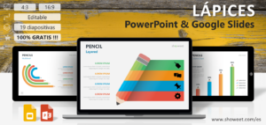 Lápices – Plantillas de Infografía para PowerPoint y Google Slides