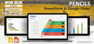 Pencils for PowerPoint and Google Slides