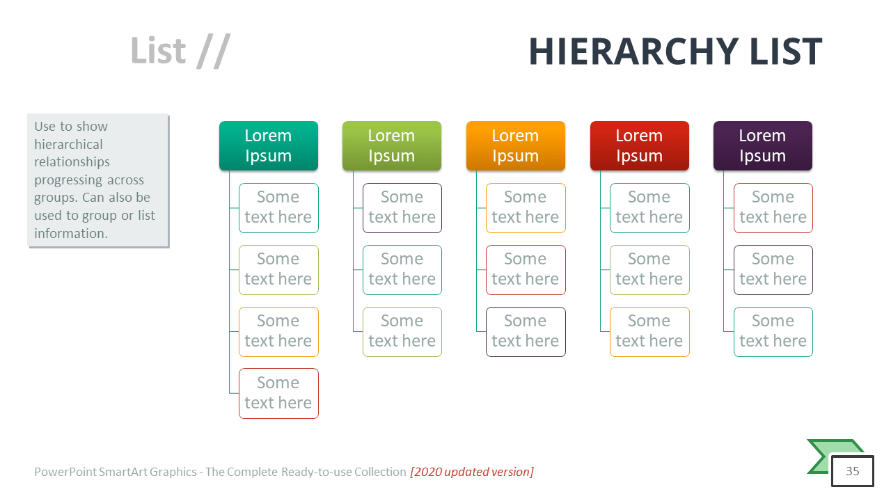 Hierarchy Smartart Powerpoint Templates Free - Printable Templates ...