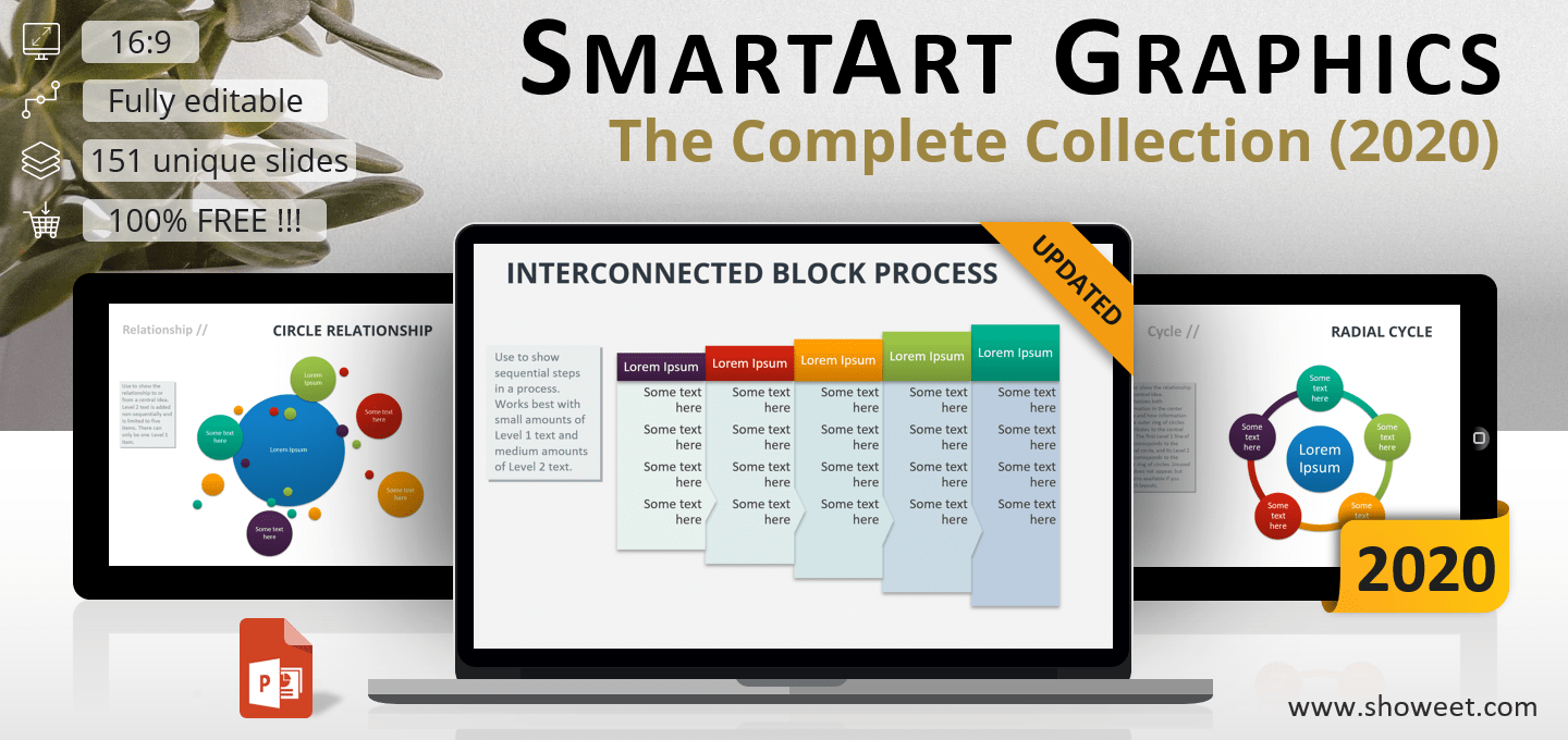 Free SmartArt Google Slides and PowerPoint templates