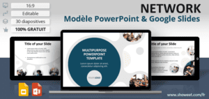 NETWORK – Modèle Moderne pour PowerPoint et Google Slides
