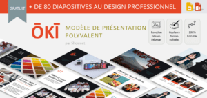 Ōkī – Modèle Gratuit Polyvalent pour PowerPoint et Google Slides
