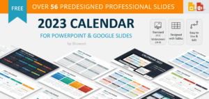 2023 Calendar for PowerPoint and Google Slides
