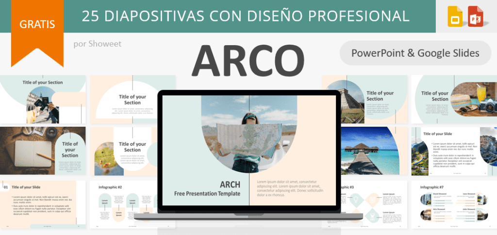 Colección de Plantillas gratuitas para Google Slides y PowerPoint