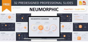 Neumorphic Diagrams for PowerPoint and Google Slides