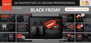 Black Friday – Modèle pour PowerPoint et Google Slides